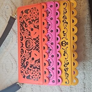 Loungefly Disney Pixar Coco Papel Picado Crossbody Bag